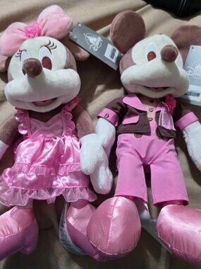 Valentine Mickey & Minnie Mouse Stuffed